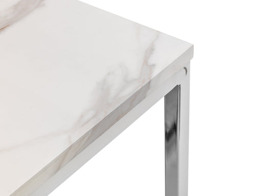 Scala White Marble Top Console Table Console Table Julian Bowen V2 