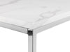 Scala White Marble Top Lamp Table Side Table Julian Bowen V2 
