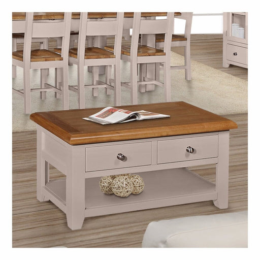 Victor 2 Drawer Coffee Table Coffee Table Gannon 