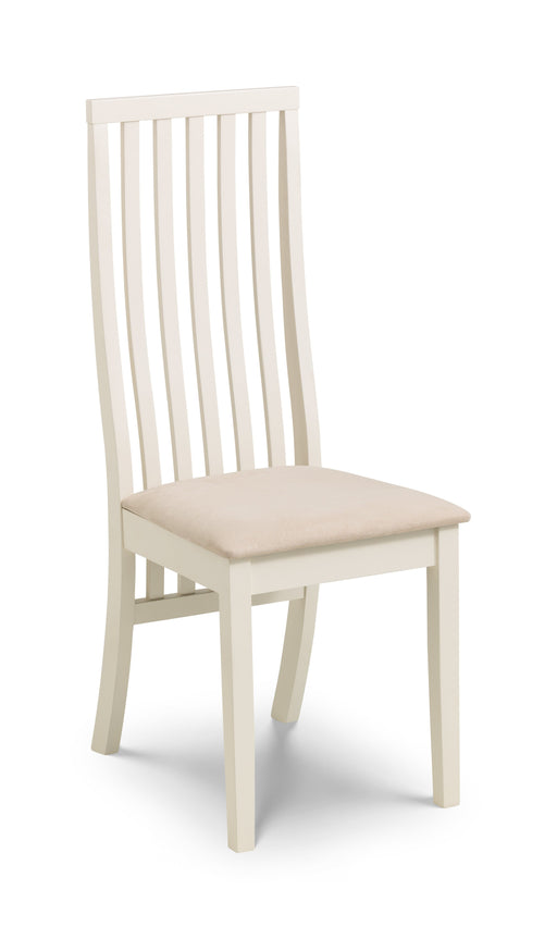 Vermont Dining Chair - Ivory (2 Per Box) Dining Chairs Julian Bowen V2 