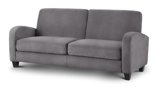 Vivo 3 Seater Sofa In Dusk Grey Chenille Sofas Julian Bowen V2 