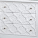 Value Casablanca White Wood 3 Drawer Cabinet Cabinet CIMC 