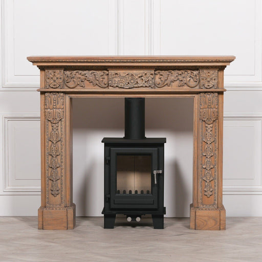 Wooden Carved Fire Surround Fireplaces Maison Repro 
