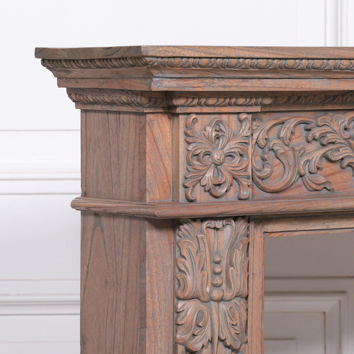 Wooden Carved Fire Surround Fireplaces Maison Repro 