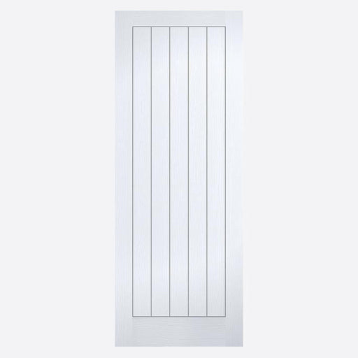 White Moulded Textured Vertical 5 Panel Door Internal Doors Home Centre Direct 
