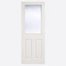 White Moulded Glazed 2 Panel Door-1L Internal Doors Home Centre Direct 