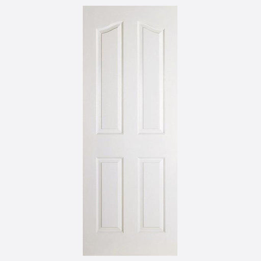 White Moulded Mayfair 4 Panel Door Internal Doors Home Centre Direct 