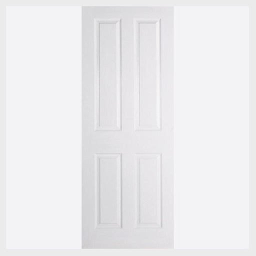 White Moulded Textured 4 Panel Door Internal Doors Home Centre Direct 