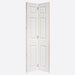 White Moulded Textured 6 Panel Door Bi-Fold Internal Doors Home Centre Direct 