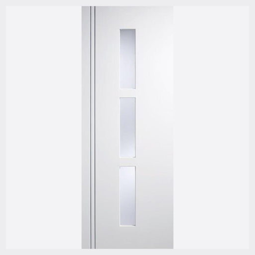 White Sierra Blanco Glazed 3L Internal Doors Home Centre Direct 