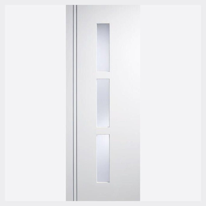 White Sierra Blanco Glazed 3L Internal Doors Home Centre Direct 