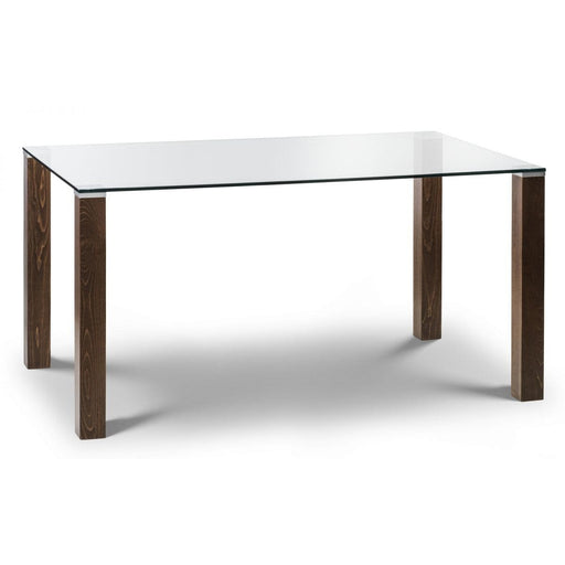 Cayman Glass Top Dining Table Dining Tables Julian Bowen V2 