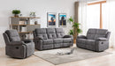 Charlie Dark Grey Chenille 3 Seater Reclining Sofa Sofas supplier 175 