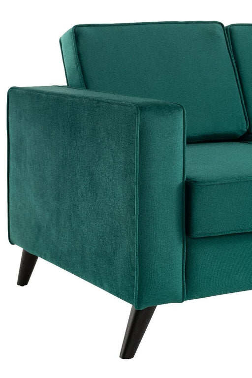 Cara 3 Seater Sofa - Forest Green *special* Sofas Derrys 