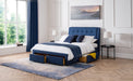 Fullerton 4 Drawer 150cm Bed - Blue Bed Frame Julian Bowen V2 