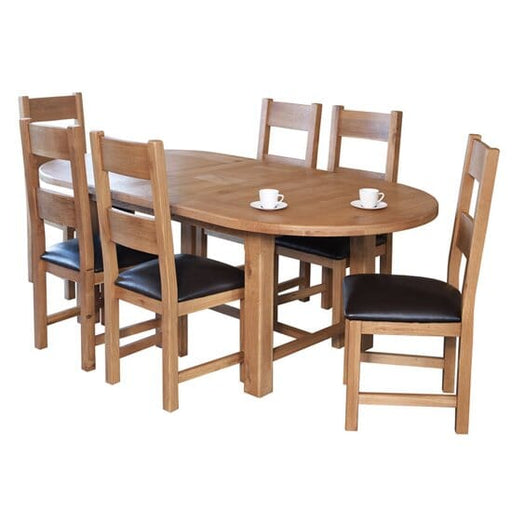 Hampshire Extending Oval Table Dining Table FP 