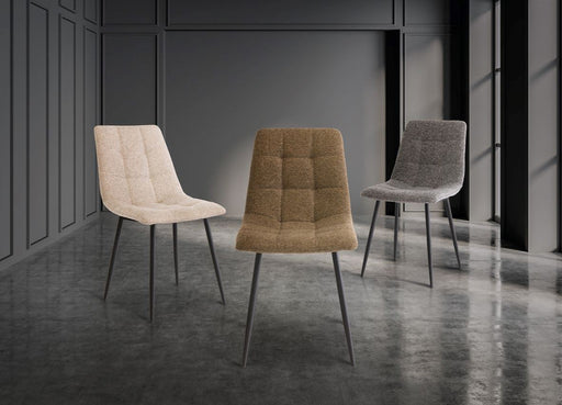 Maine Fabric Dining Chair - Dark Grey supplier 120 