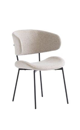 Cairo Fabric Dining Chair - Linen supplier 120 