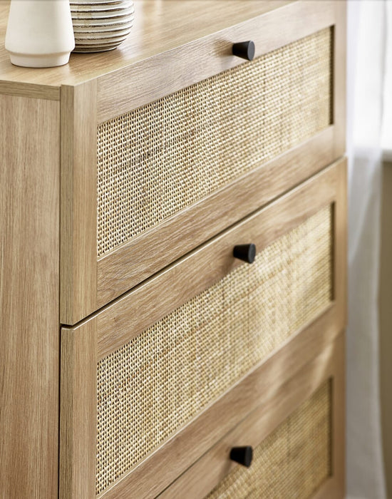 Padstow 3 Drawer Chest - Oak Chest Of Drawers Julian Bowen V2 