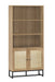 Padstow Tall Bookcase - Oak Bookcase Julian Bowen V2 