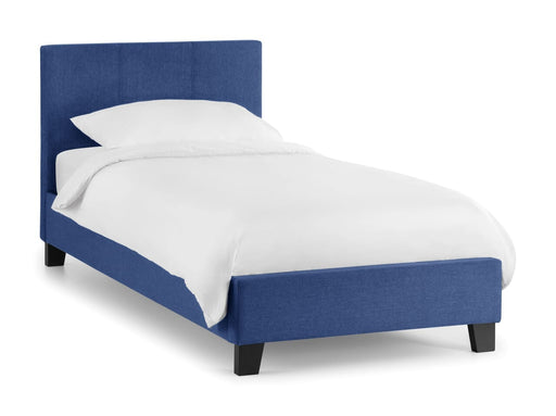 Rialto Dark Blue Linen 90Cm Bed frames Julian Bowen V2 