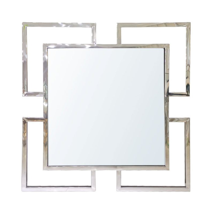 80cm Geo Silver Wall Mirror Mirrors CIMC 
