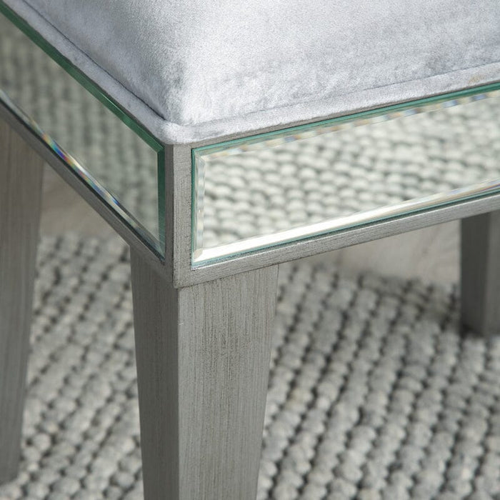 Lucca Mirror Grey Stool Stools/Benches CIMC 
