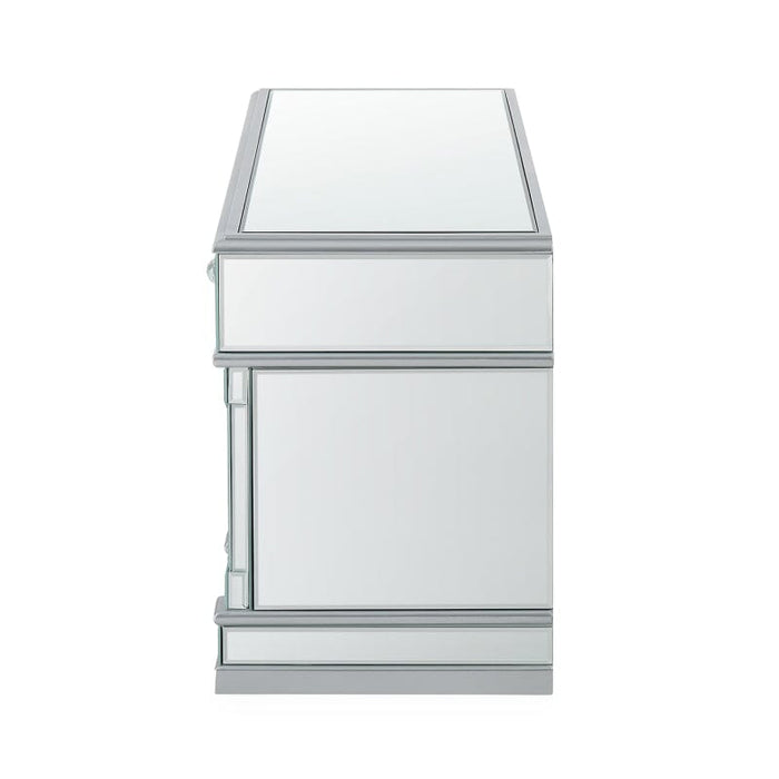 Athena Silver Mirror Medium 2 Door 3 Drawer TV Entertainment Unit TV Cabinets CIMC 
