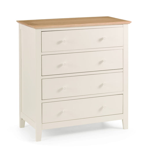 Salerno 2-Tone 4 Drawer Chest Chest of Drawers Julian Bowen V2 