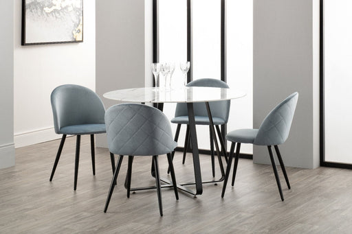 Lotus Chair- Blue Mist (Set of 4) Chairs Derrys 