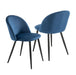 Lotus Chair- Royal Blue (Set of 4) Chairs Derrys 