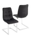 Ollie Dining Chair - Black (Set of 2) Chairs Derrys 