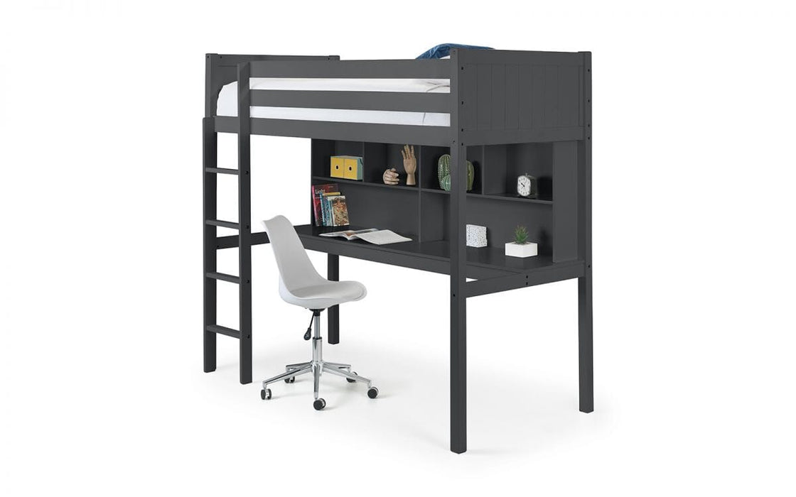 TITAN HIGHSLEEPER ANTHRACITE Bunk Beds Home Centre Direct 