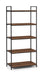 Tribeca Tall Bookcase - Walnut Bookcase Julian Bowen V2 