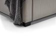 Wilton Deep Button 4 Drawer Bed Frame 135Cm - Grey Linen Bed Frames Julian Bowen V2 