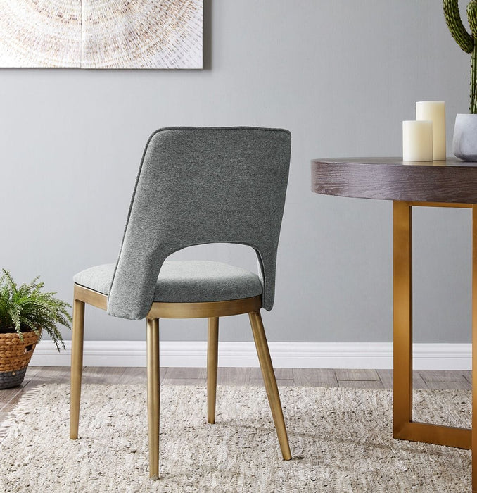 Morgan Dining Chair - Grey Linen (Set of 2) Chairs Derrys 