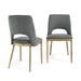 Morgan Dining Chair - Grey Linen (Set of 2) Chairs Derrys 