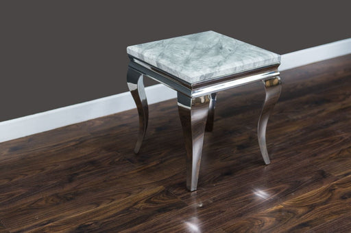 Florence - Lamp Table Grey/Beige Side Table HB 